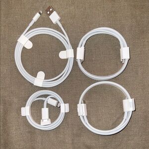 Apple Lighting Charging Cable Set